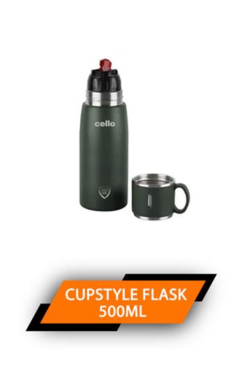 Cello Thermosteel Duro Cupstyle Flask 500ml